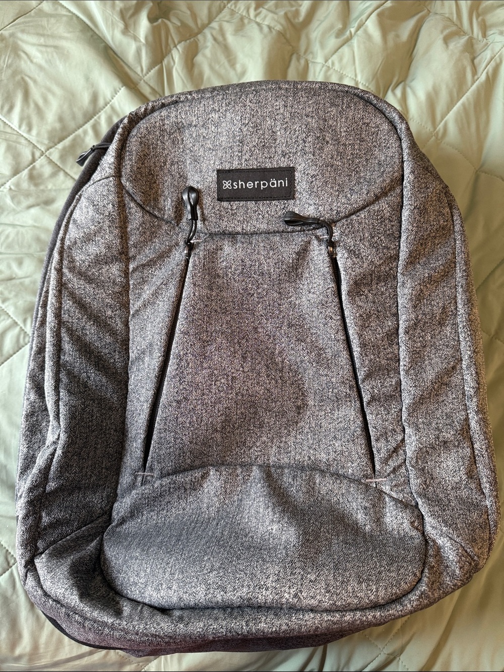 Sherpani Gray Heather Travel Backpack